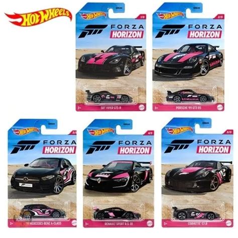 Hot Wheels Pack Forza Horizon Porsche Completo Frete grátis