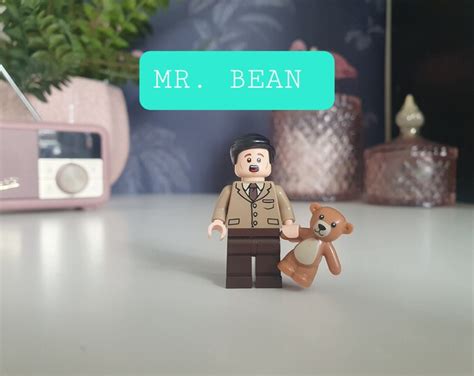Mr Bean® Custom Minifigure Britsh Comedy Character Bbc Comedy Tv