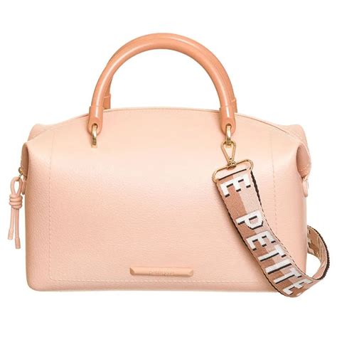 Bolsa Petite Jolie Lucy Feminina Nude Compre Agora Cabana Magazine