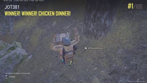 Jot Pubg Erangel Kills Th Solo Win Chicken Dinner