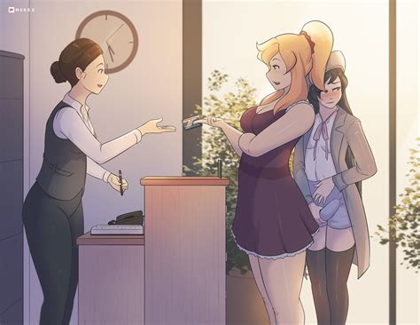 A Girl With A Random Futa Paying For A Hotel By Mekkx Hentai Foundry