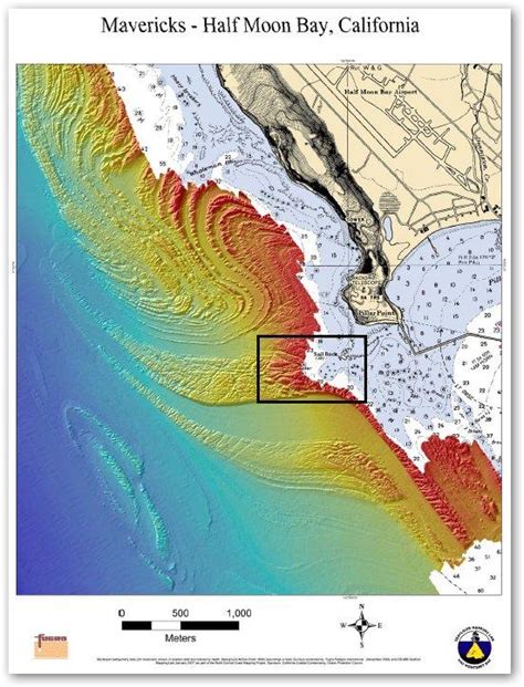 Map reveals secret of awesome Mavericks waves | New Scientist