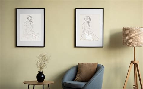 Abstract Female Body Outline Wall Art Women Body Naked Decor Above Bed Wall Decor Minimalist