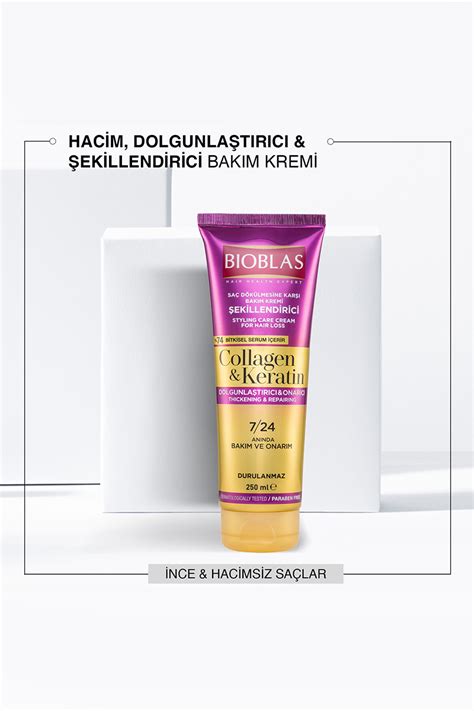 Bioblas Collagen Keratin Bakım Kremi 250 ml | Eczanem ve Ben