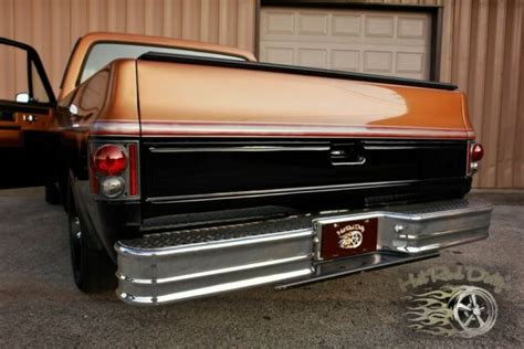 CLEAN Slammed Squarebody Silverado Chevy C10 Hot Rat Street Rod Patina Pickup AC For Sale