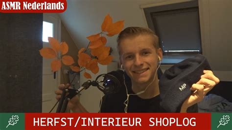 ASMR ACTION INTERIEUR SHOPLOG Tapping Fluisteren ASMR NEDERLANDS