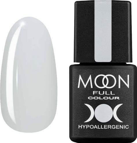 Гель лак Moon Full Air Nude 02 білий напівпрозорий 8 мл 5908254190766 в інтернет магазині