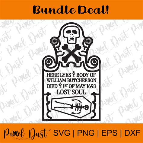 Billy Butcherson Hocus Pocus Svg Eps Png Dxf Digital Etsy