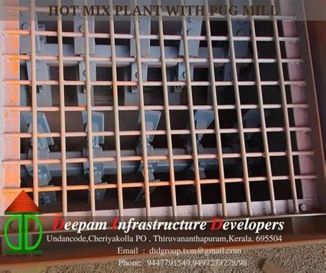 Engine Double Drum Hot Mix Plant For Road Construction Work Capacity 14 At Rs 500000 In