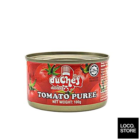 Duchef Tomato Puree 100g Shopee Malaysia