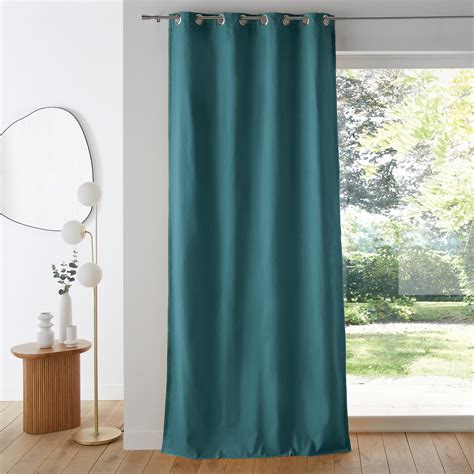 Штора затемняющая с люверсами 100% хлопок scenarioLa Redoute Interieurs ...