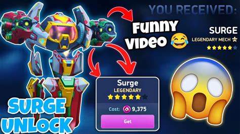 Mech Arena Surge Unlock Surge With Pod Gun 12 Mech Arena YouTube