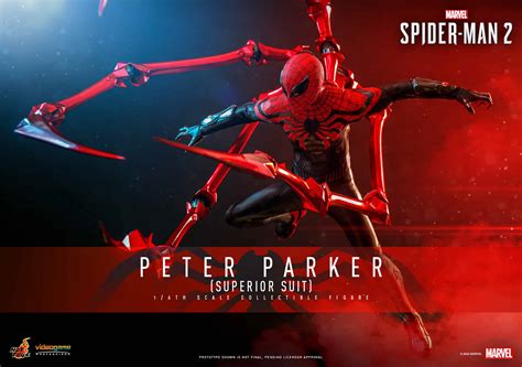 Hot Toys Peter Parker Superior Suit Sixth Scale Figure Spider Man