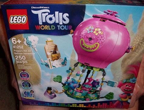 TROLLS LEGO SET #41252 POPPY'S HOT AIR BALLOON ADVENTURE | #3859055740