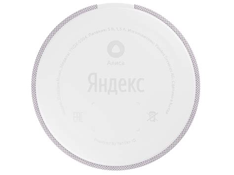 Yandex station mini YNDX-0004 Silver Frozen - ATEHNO
