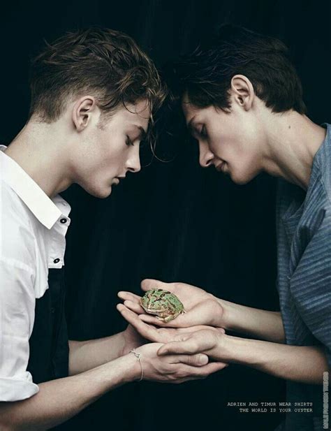 Gay Couples Poses Humanas Rostros Retratos