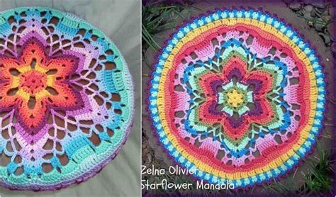 Starflower Mandala Free Crochet Pattern Your Crochet Crochet