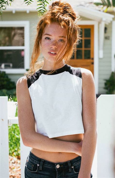 Riley Rasmussen Red Haired Beauty Pretty Redhead Red Hair Woman