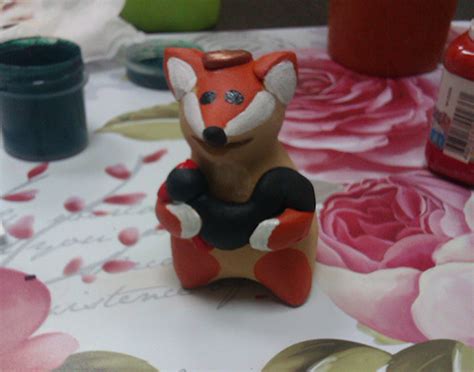 Роспись глиняной игрушки «Ковровская глиняная свистулька»