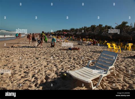 People Sea Praia Do Futuro Fortaleza Cear Brazil Stock Photo Alamy