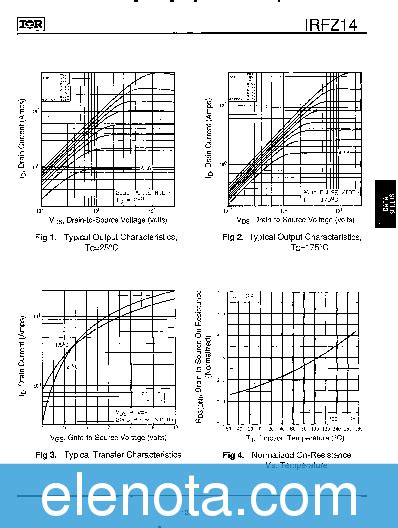 Irfz Datasheet Pdf Kb International Rectifier Pobierz Z