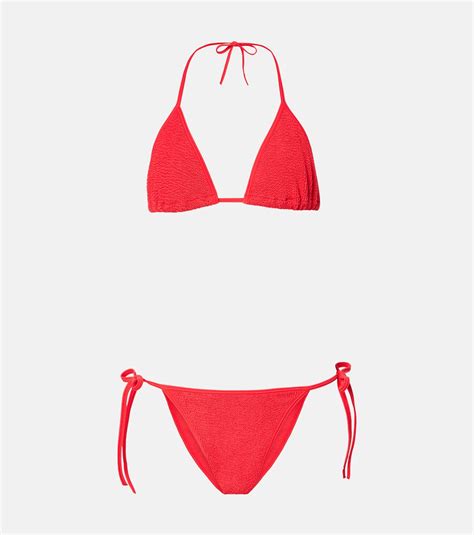 Gina Bikini In Red Hunza G Mytheresa