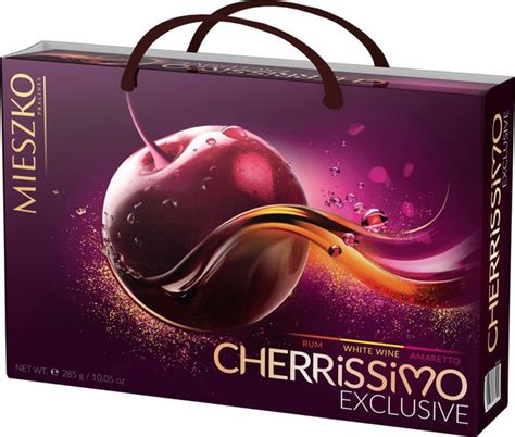 Конфеты Mieszko Cherrissimo эксклюзив вишня в алкоголе сумка 285гр ...