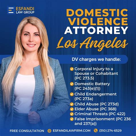 Los Angeles Domestic Violence Attorney Free Consultation