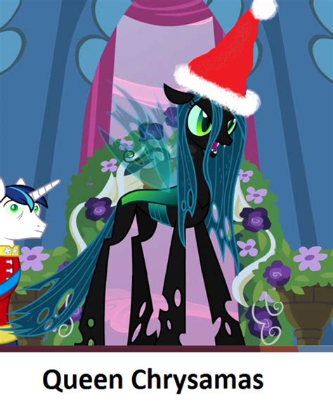 100715 Calibri Derpibooru Import Hat Pun Queen Chrysalis Safe