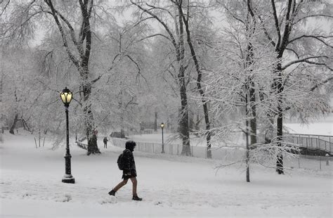 Winter storm live updates: New York City sees highest daily snowfall in ...