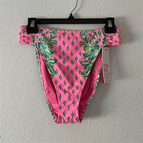Lilly Pulitzer Swim Lilly Pulitzer Brand New Pink Shandy Oh Diamond Girl Bikini Set Poshmark
