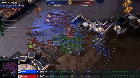 Starcraft II Gamers8 2023 Aug6 Clem T V Reynor Z Game 2 MAPS G8