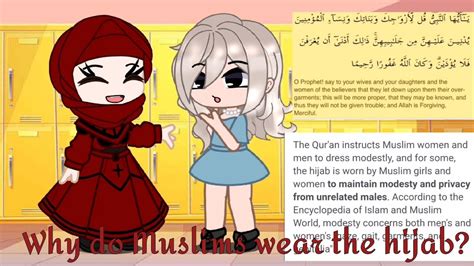 Why Do We Wear Hijab Gacha Muslim READ PINNED COMMENT YouTube