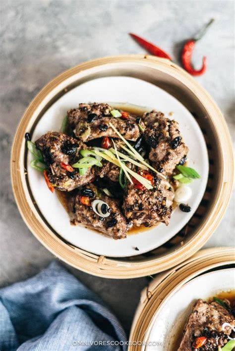 Steamed Ribs In Black Bean Sauce 豉汁蒸排骨 Omnivores Cookbook