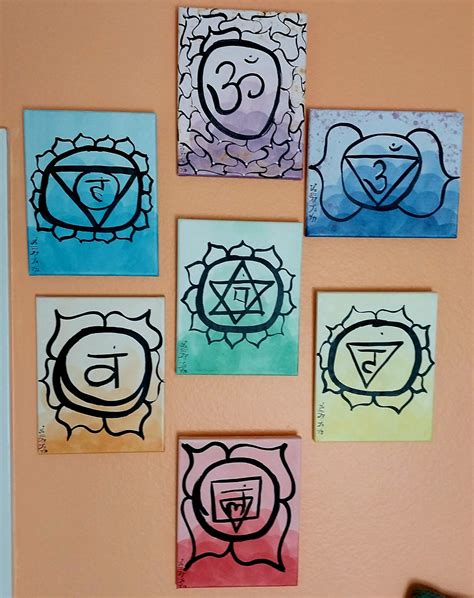 Chakra, canvas art, watercolor, healing infused art series. Meditation ...