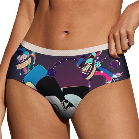 Helluva Boss Animated Women S Lace Brief Breathable Sexy Elastic Bikini