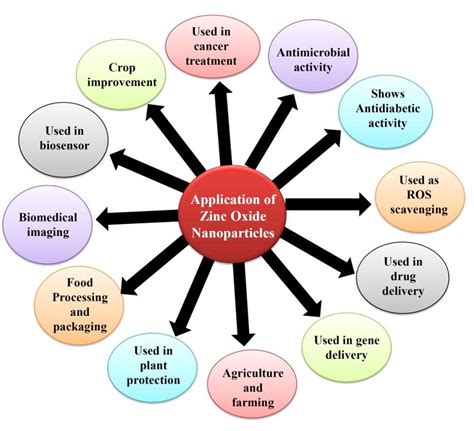 applications  zinc oxide nanoparticles  scientific
