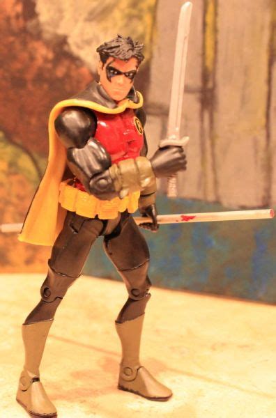 Damian Wayne As Robin Batman Custom Action Figure