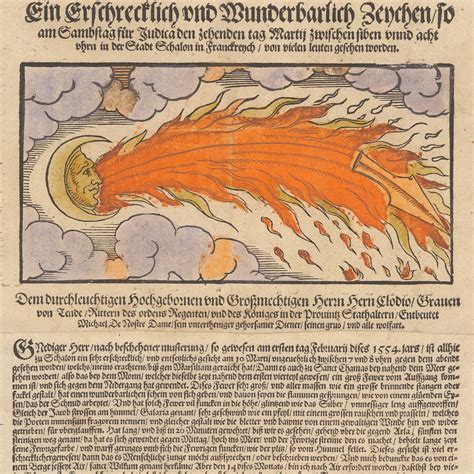 The celestial event over Basel in 1566 – Swiss National Museum - Swiss