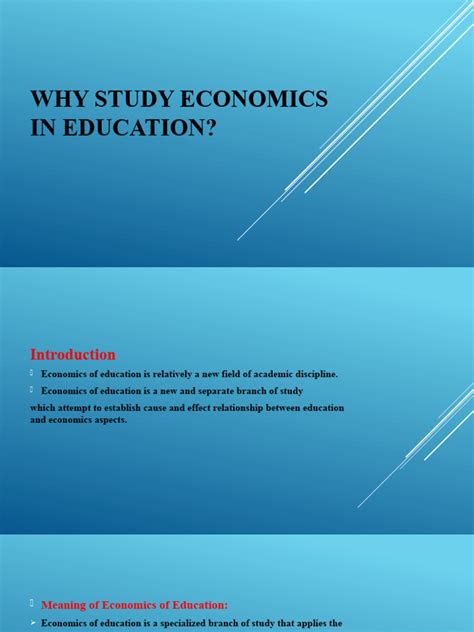 Econ 101 | PDF | Economics | Education Economics