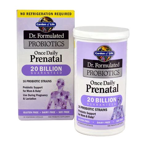 Garden Of Life Once Daily Prenatal Probiotics (30vcaps) Garden Of Life ...