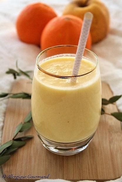 Smoothie Pomme Orange Coco Bio Sans Gluten Sans Lait Sans Oeufs