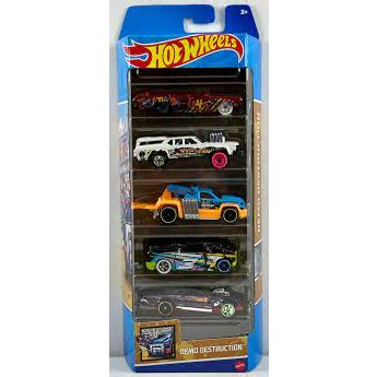 Kit Carrinhos Hot Wheels Demo Destruction HLY Shopee Brasil