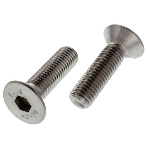 Tacoma Screw Products M X Mm Metric Flat Head Socket Cap