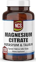 Ncs Magnesium Malat Glisinat Taurat 180 Tablet 2 Adet Fiyatları