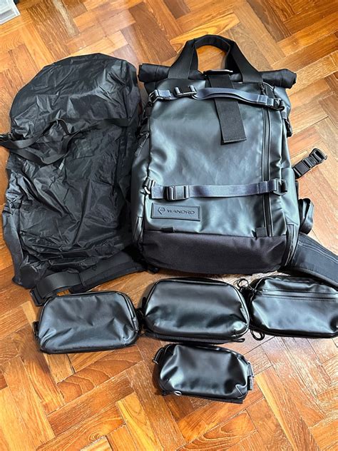 Wandrd PRVKE 31L Black with accessories, Men's Fashion, Bags, Backpacks ...