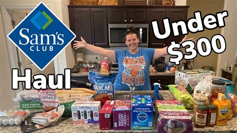 Sams Club Grocery Haul YouTube