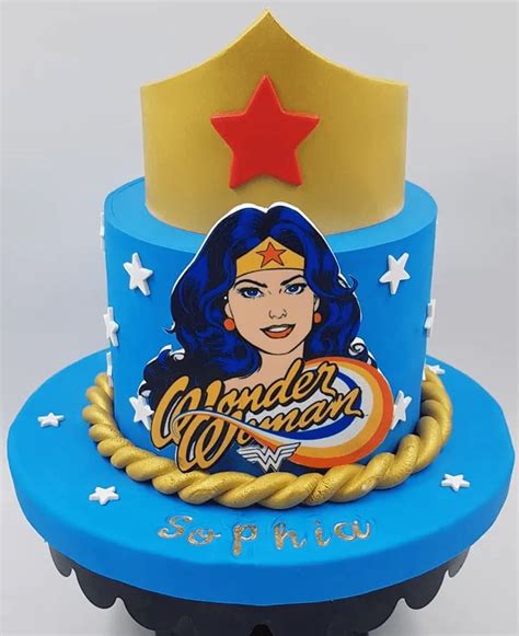 Wonder Woman Birthday Cake Wonder Woman Cake Wonder Woman Party 4th Birthday Cakes Batman