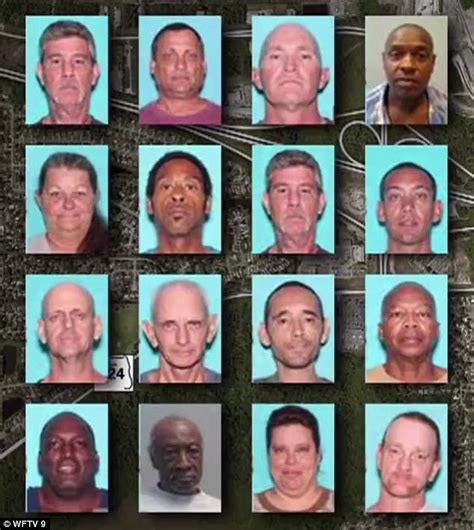 Sex Offenders Register Florida Walmart As Home Address Daily Mail Online