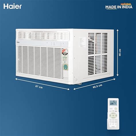 Haier Top Flow 1 5 Ton 3 Star Window AC 2023 Model Copper Condenser